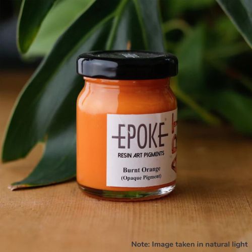 Burnt Orange (Opaque) – Epoke Art Pigment Paste – 75g