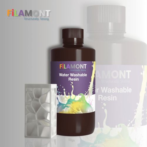 Filamont Water Washable 3d Printer Resin (White)