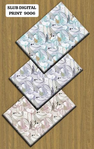ATM Cotton Digital Slub Print Shirting Fabrics 9006
