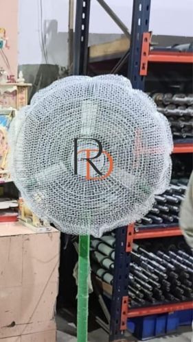 Plastic Fan Safety Net Cover, Shape : Round, Packaging Type : White