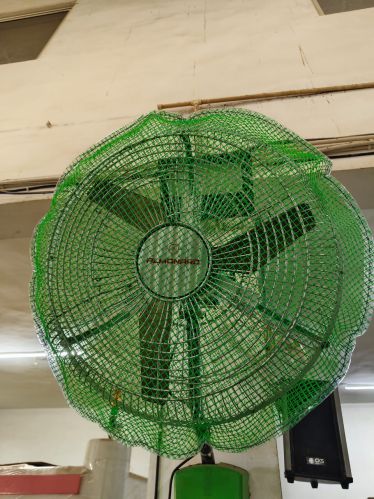 Plastic Industrial Fan Safety Net Cover Green, Shape : Round