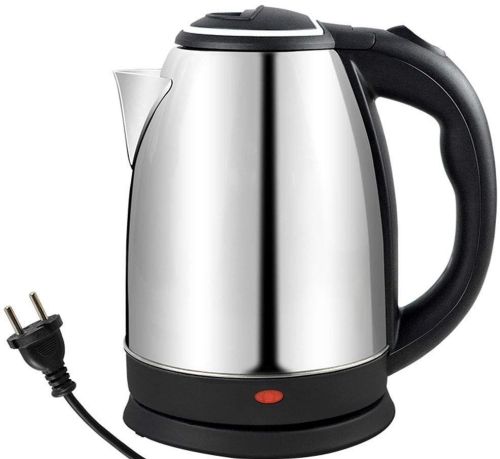Stainless Steel 1.8L Yashika Electric Kettle, Color : Silver, Black