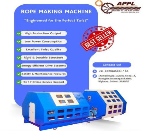 Elecric SS & Alloys Fully Automatic Rope Making Machine