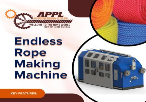SS & Alloys Double Twist Loop Rope Machine
