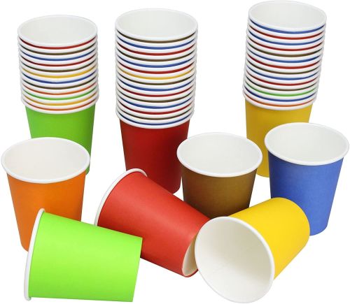 Color Paper Disposable Cups, Capacity : 200-250ml