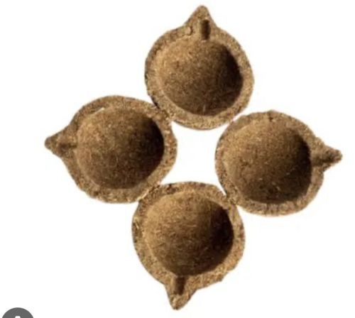 Panchagavya Vilakku Cow Dung Diya, Color : Brown Standard Modern