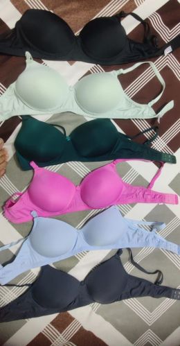 Wavser Plain Lycra Padded Bra M, Xl, Xxl, Xxxl, 30 To 40