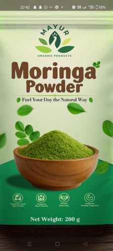 Moringa powder, Packaging Type : Green