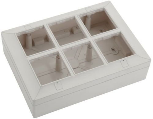 Supriti Electricals PVC SU-90 6 Way Gang Box