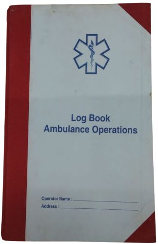 Ambulance Operations Log Book
