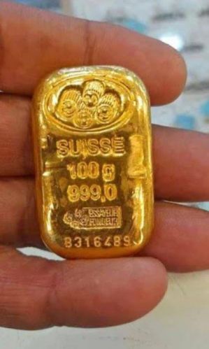 24 Carats Gold Bar, Certification : Iso Certified