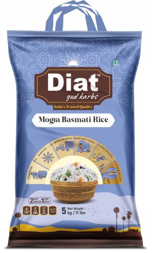 Diat Mogra Basmati Rice, Packaging Size : 5kg, 2kg, 1kg, 10kg