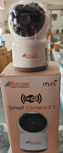 Plastic Realtime Smart C7 Mini Dome Camera, Color : White for Indoor