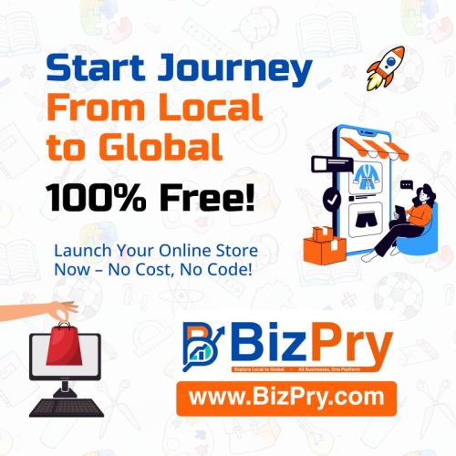 Ecommerce Website Development Services, Platform : BizPry