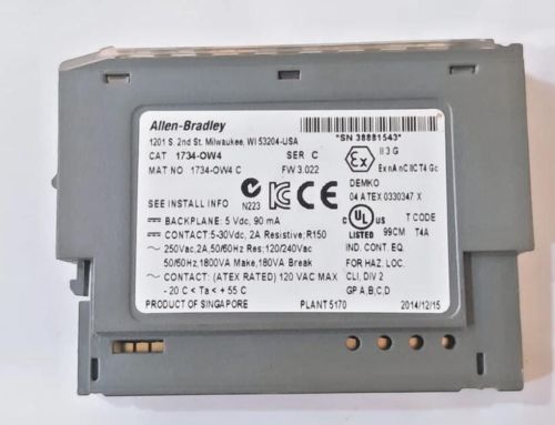 Allen Bradley 1734 OW4 Point Io 4 Point Digital Output Module