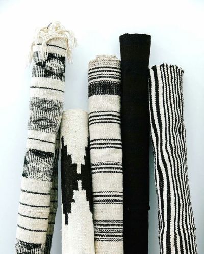 Checked Designer Rugs, Color : White Black for Home, Office, Hotel