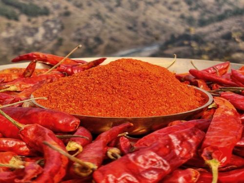 Red Chilli Powder, Packaging Size : 25Kg