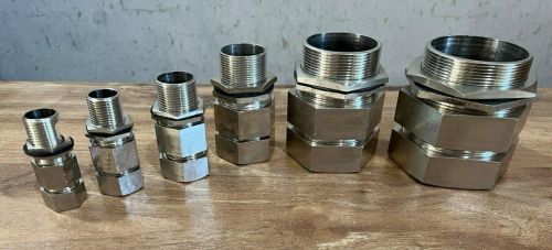 Brass Double Compression Cable Gland 12-75mm, Brand Name : Volt