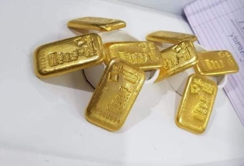 24 Carats Valcambi Gold Bar, Color : Golden for Jewelries