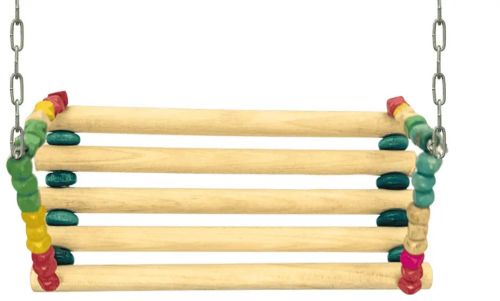 Wood Metal Bird Swings Toys, Packaging Type : Assorted