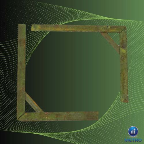 Plain Metal Angle Bracket, Color : Dark Green Modern for Industry