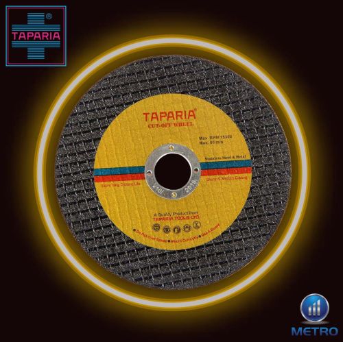 Polished Cutoff Wheel Taparia 4X1, Shape : Round