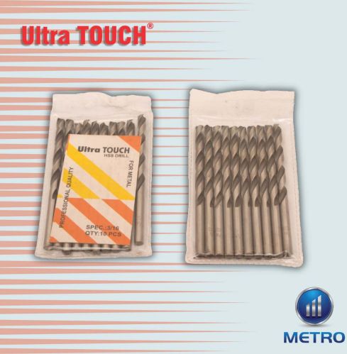 Metal Drill Bit Ultratouch, Head Shape : Round