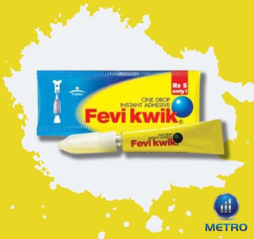Fevikwik, Color : White, Packaging Type : Packet for Industrial Use