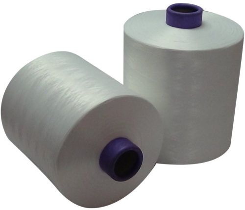 80 36 Cationic Dyed Polyester Yarn, Color : White