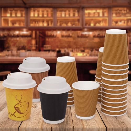Paper Coffee Cup, Shape : Oval, Round