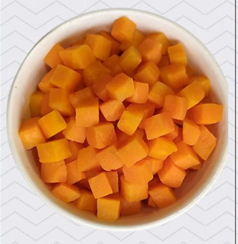 Frozen Carrot, Color : Orange, Form : Diced