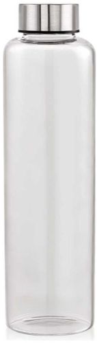 Plain 750ml Borosilicate Glass Bottle, Shape : Cylindrical