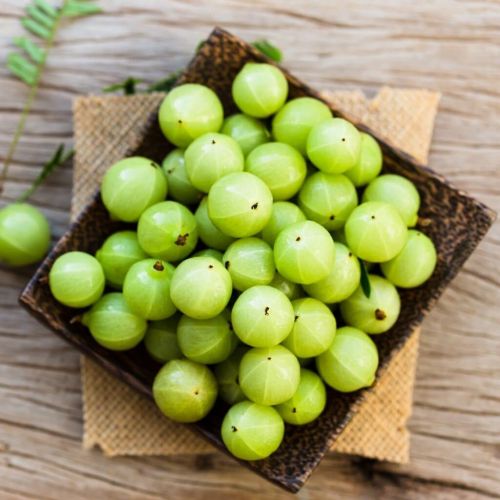 Raw Organic Indian Green Amla, Grade : Food Grade