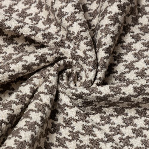 Houndstooth Fabric for Garments Making, Bag Making