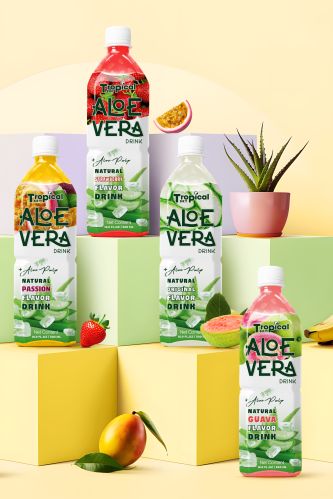 Aloe Vera Juice with Pulp Mixed Juice Packing 500ml Bottle