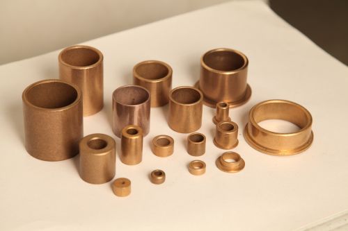 GI ASTM Polished Sintered Bronze Self Lubricated Bushes, Color : Gold