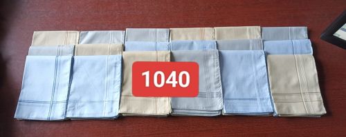 Cotton Handkerchiefs, Brand Name : 1040 pestal dye 20x20inch