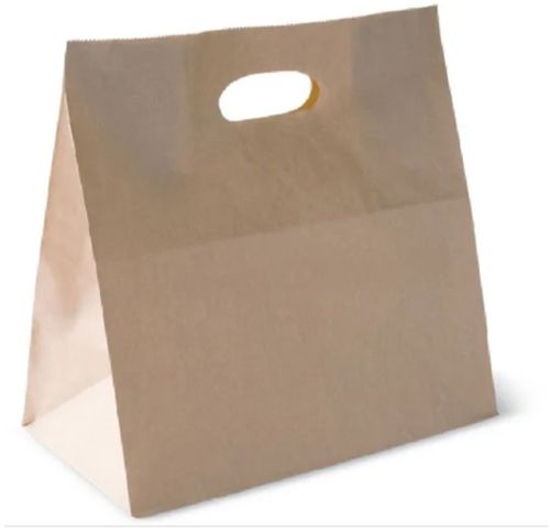 Plain & Printed Die Cut Handle Paper Bag, Shape : Rectangular