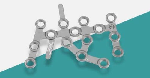 Zenium Polished Titanium Alloy Calcaneal Locking Plate