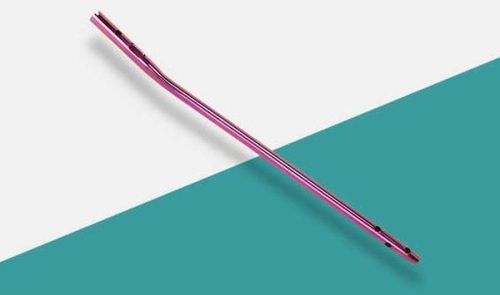 Zenium Stainless Steel Tibial Bone Interlocking Nail, Color : Grey