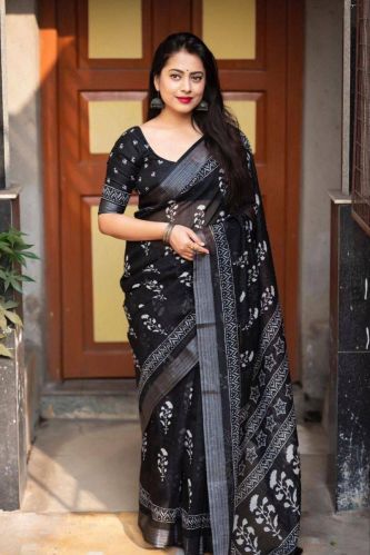 All Hand Block Printed Saree