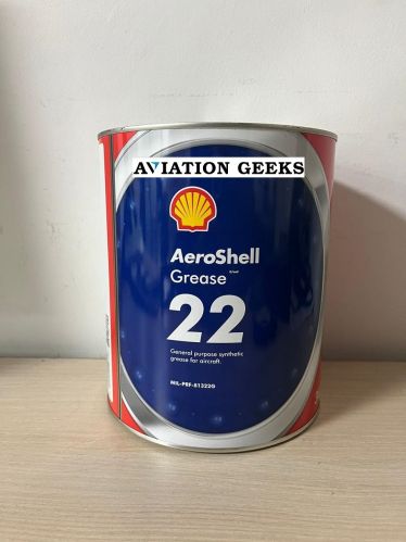Soft Lubricants Aeroshell Grease 22 ( MIL-PRF-81322G), Color : Creamy