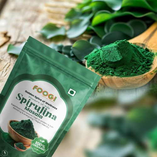 Foogi spirulina powder, Packaging Size : 100 gm