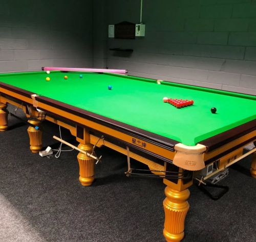 Polished Sheesham wood Star Snooker Table