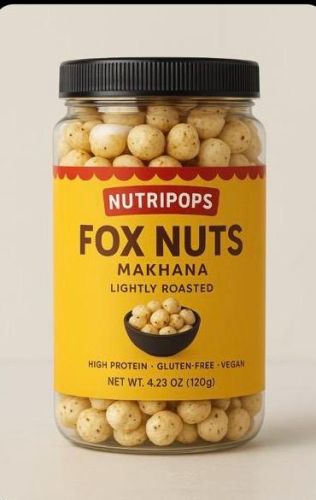 Roasted makhana, Packaging Type : White for Human Consumption