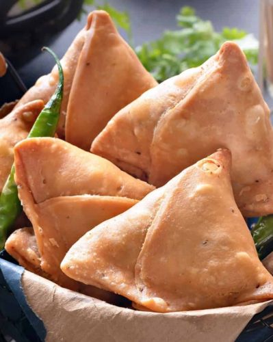 The Host Aloo Paneer Samosa