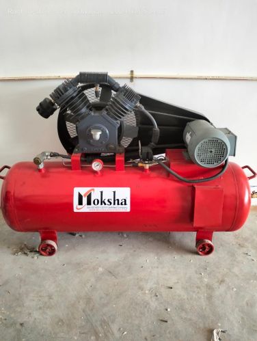 Manual Metal Heavy Duty Air Compressor, Color : Red, Weight : 10 Lbs