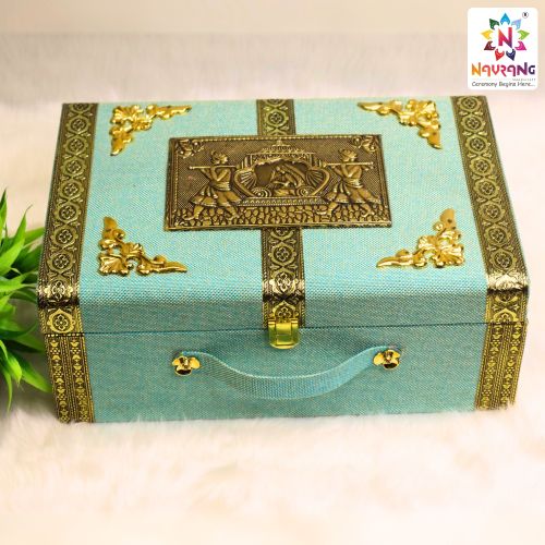 Navrang Meenakari Wooden Corporate Gift Box Multi Sizes