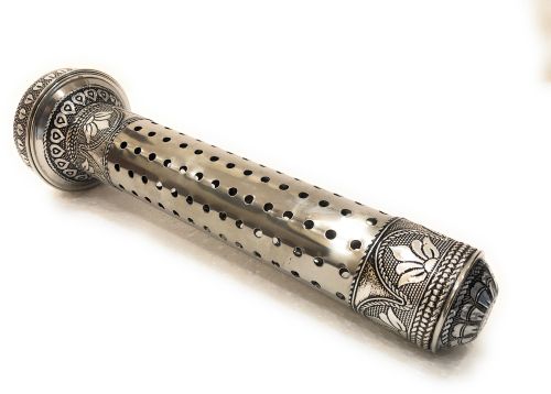Navrang Oxidized Meenakari Stainless Steel Incense Stick Holder