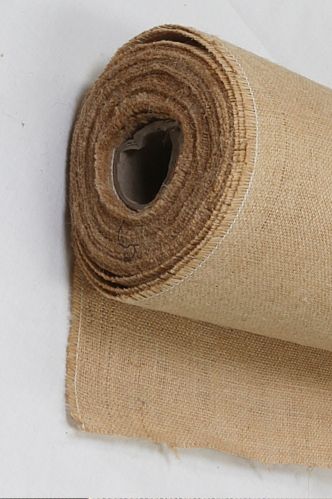 Jute Ecofriendly Rubberized Hessian Fabric, Width : 90-130 Cm